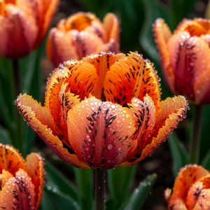 Тюльпан Литл Джем купить по цене от 199р. в интернет-магазине «Посадика» с доставкой почтой в в Курчалойе и по всей России – [изображение №1].