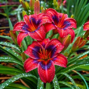 Лилейник Солар Вин купить по цене от 329р. в интернет-магазине «Посадика» с доставкой почтой в в Курчалойе и по всей России – [изображение №1].