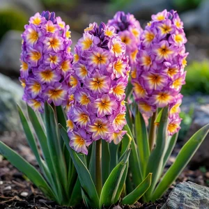 Гиацинт Пинк Перпл купить по цене от 2099р. в интернет-магазине «Посадика» с доставкой почтой в в Курчалойе и по всей России – [изображение №1].