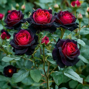 Роза Тень Феникса купить по цене от 402р. в интернет-магазине «Посадика» с доставкой почтой в в Курчалойе и по всей России – [изображение №1].